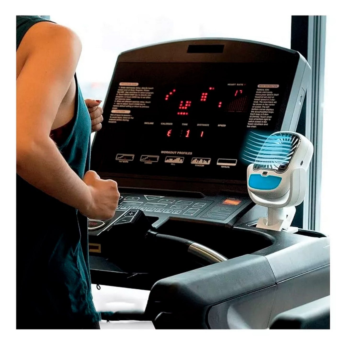 Abanico Enfriador de Aire Portátil – Tu alivio perfecto para los días calurosos