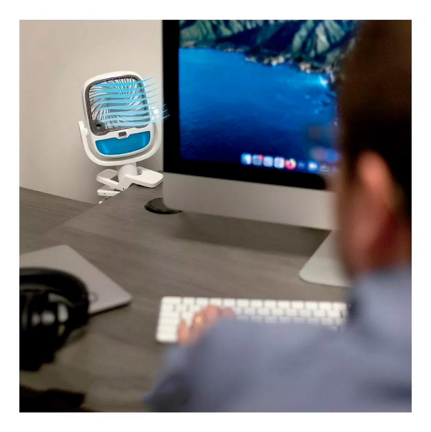 Abanico Enfriador de Aire Portátil – Tu alivio perfecto para los días calurosos